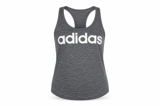 Front view of Adidas Women's Grey XS Activewear Tank Top