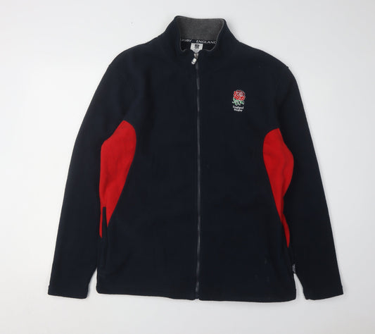 England Rugby Men's Blue Fleece Jacket M