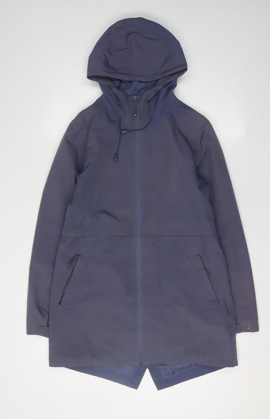 Mountain Warehouse Women's Blue Parka Jacket Size 10