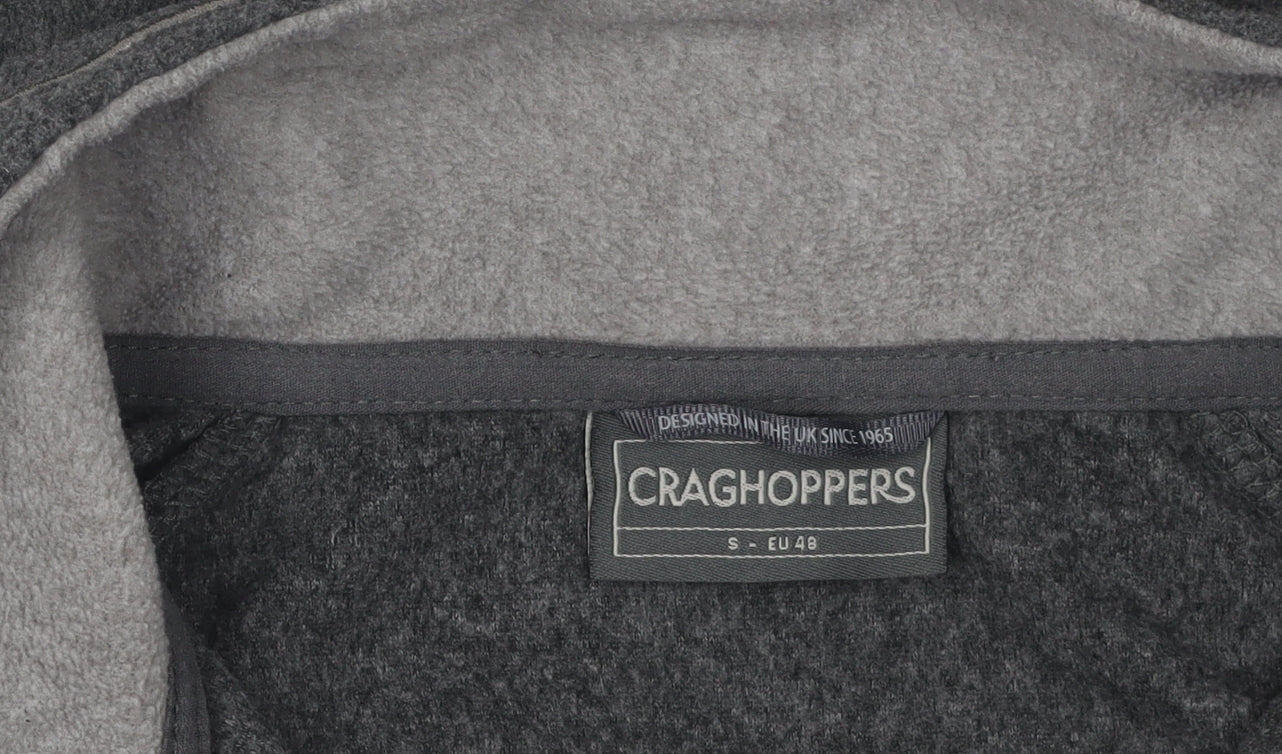 Craghoppers Men's Grey Pullover Sweatshirt, Size S, Fleece