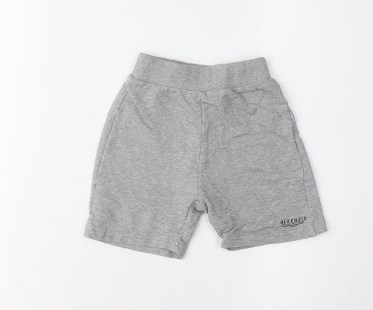 McKenzie Boys Grey Sweat Shorts 4 Years Casual Summer