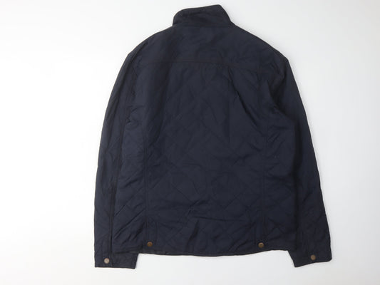 Jack & Jones Men's XL Navy Quilted Jacket