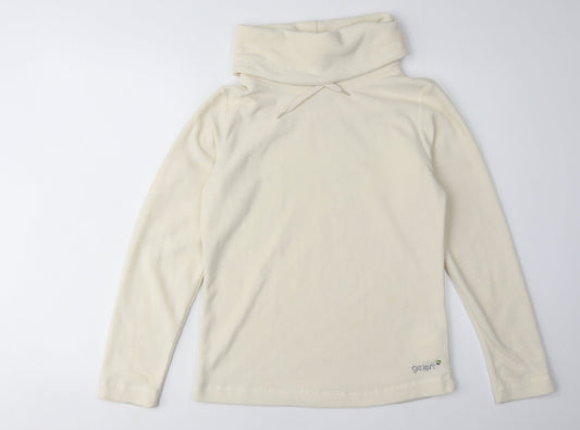 Gelert Women's Ivory Fleece Hoodie Size 8