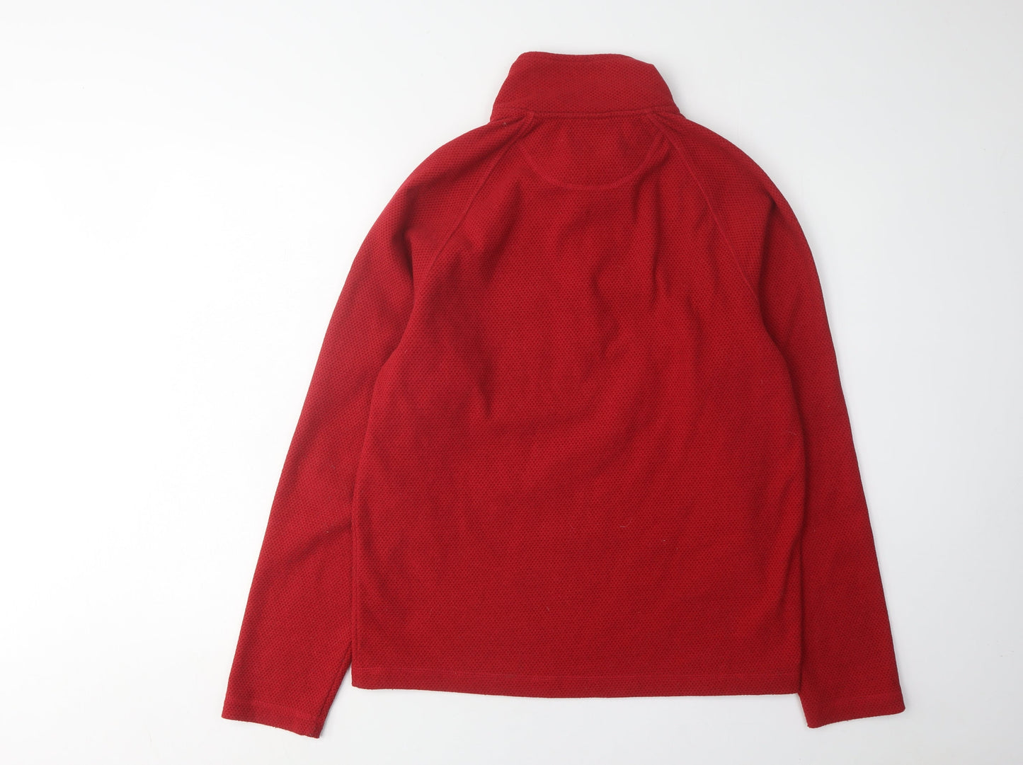 Craghoppers Men's Red 1/4 Zip Fleece Sweatshirt S