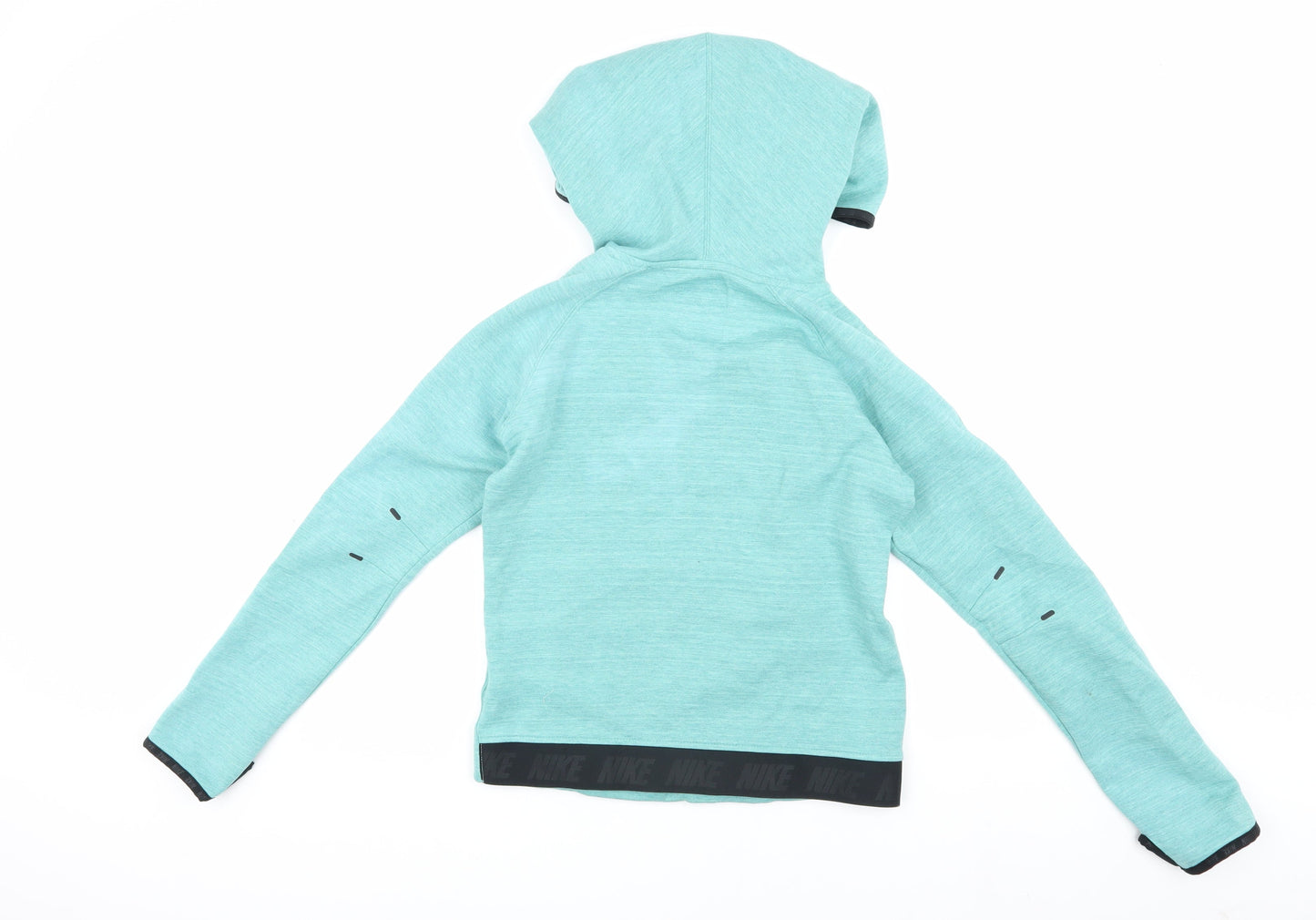 Nike Unisex Green Hoodie Pullover - Small