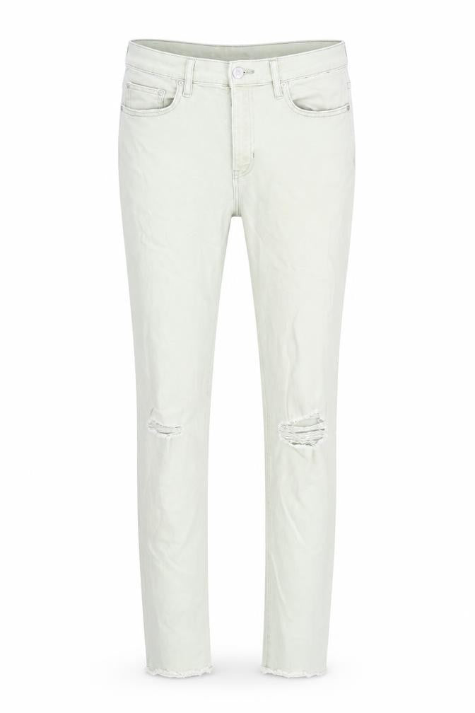 Gap Women’s Grey Jegging Jeans Size 8, Distressed Style