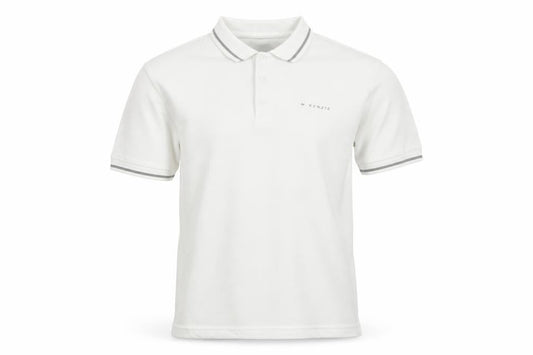 McKenzie Men's White Polo Shirt, Size S, Casual Cotton