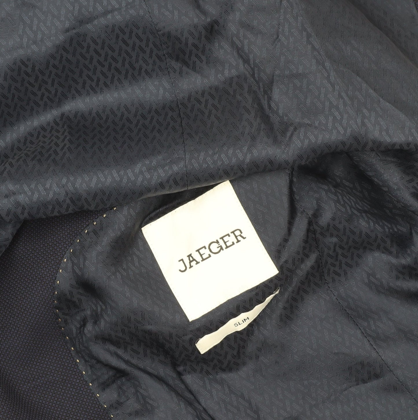 Jaeger Men's Blue Slim Fit Blazer Jacket 38