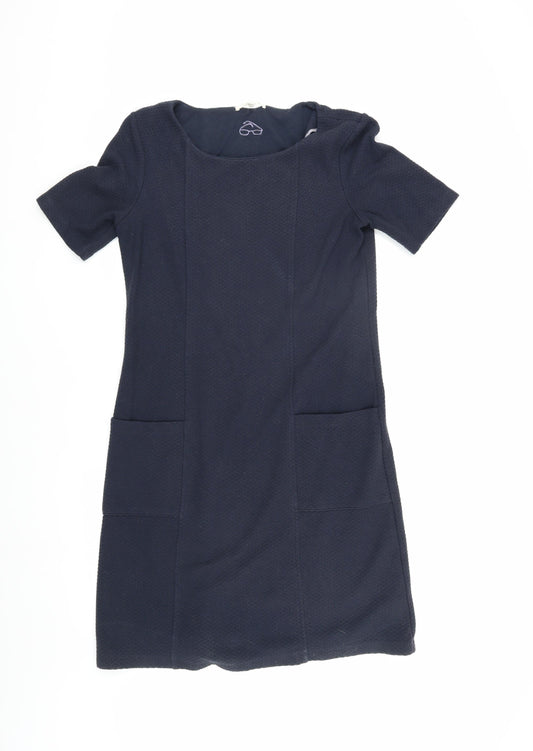 White Stuff Women's Blue Shift Dress Size 10