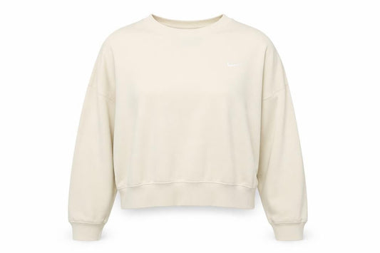 Womens UK L Regular Nike Ivory Pullover Sweatshirt