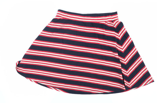 Superdry Women's A-Line Striped Skirt, 10 Multicoloured