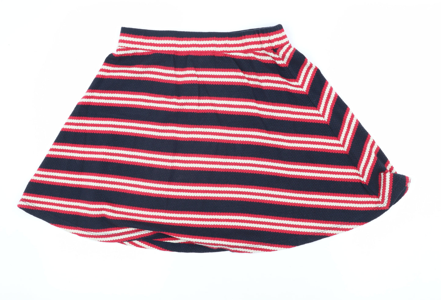 Superdry Women's A-Line Striped Skirt, 10 Multicoloured