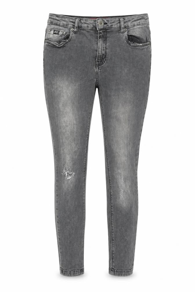 Superdry Women's Grey Skinny Jeans Size L