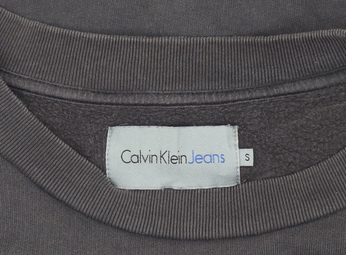 Calvin Klein Jeans Men's Black Pullover Sweatshirt S