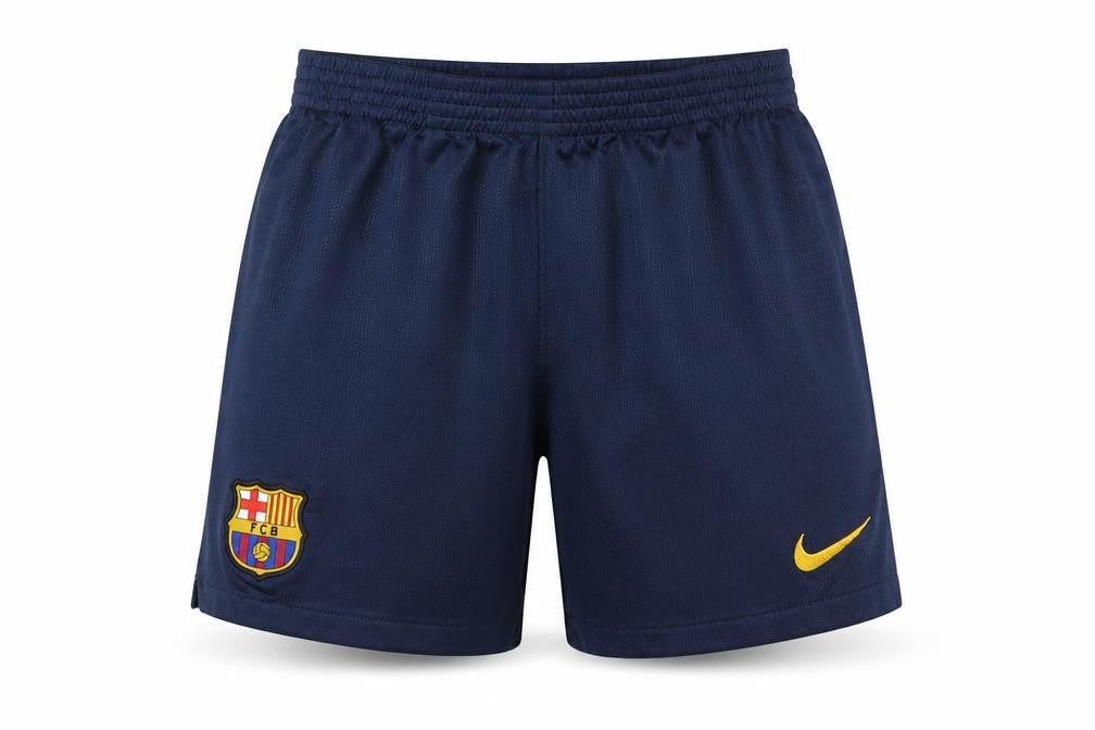 Nike Boys Blue Athletic Football Shorts, Size 6-7 Years
