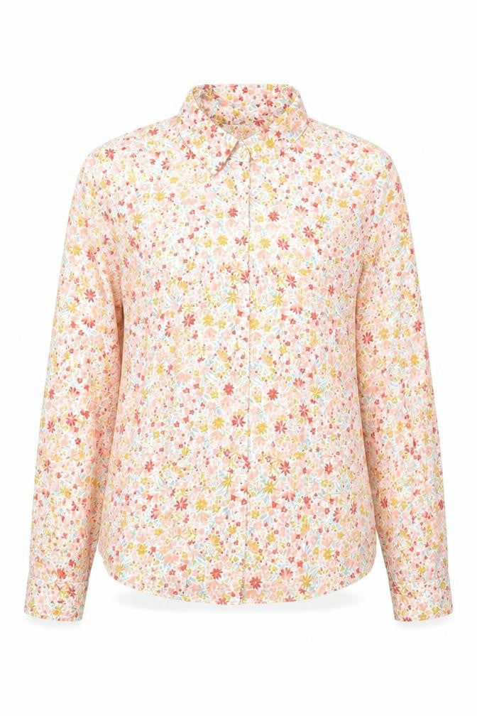 Womens UK Size XS Woolovers Multicoloured Cotton Blouse