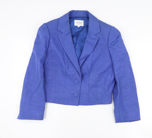 Hobbs Women's Blue Suit Jacket Size 10