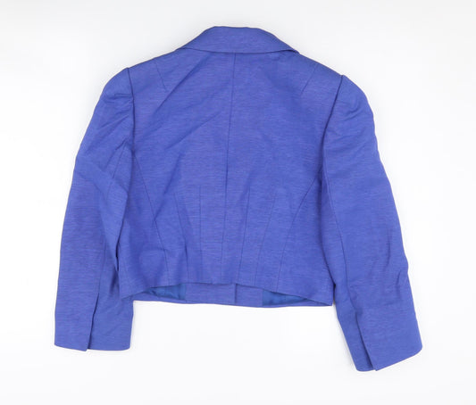 Hobbs Women's Blue Suit Jacket Size 10