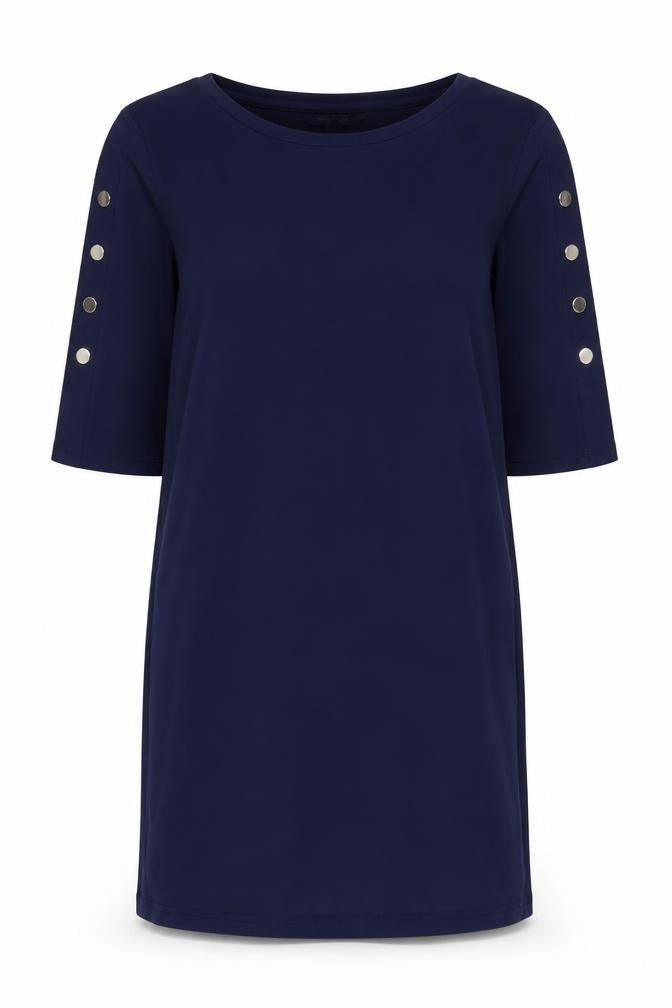 Long Tall Sally Women's Blue Shift Dress, S