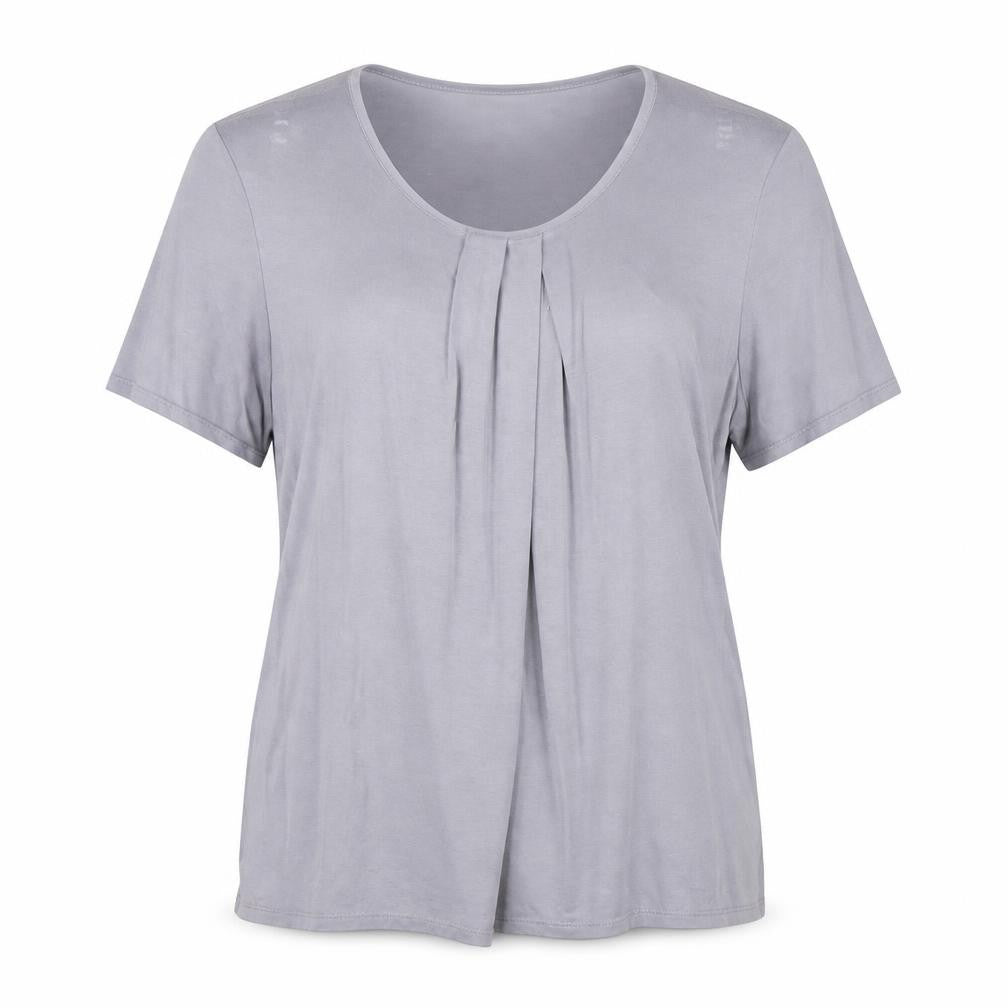 Womens UK Size M Windsmoor Grey Viscose Blend T-Shirt