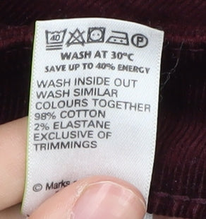 Marks and Spencer Women's Multicoloured Trousers Size 10