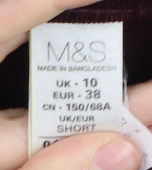 Marks and Spencer Women's Multicoloured Trousers Size 10