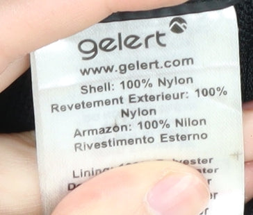 Gelert Men's Black XL Hooded Anorak Jacket
