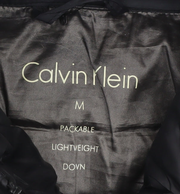 Calvin Klein Men's Black Puffer Jacket M