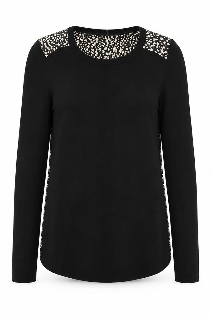Marks and Spencer Women's Black Pullover Jumper UK 12