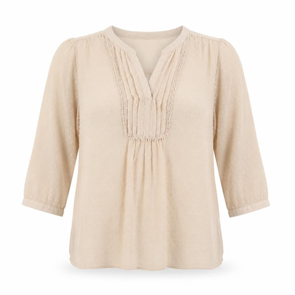 Womens UK Size 14 Laura Ashley Beige  Blouse