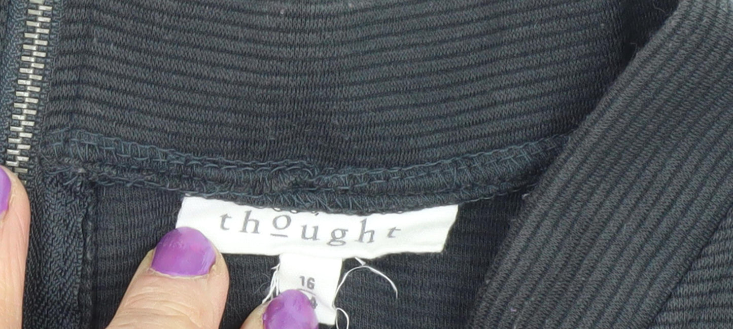 Thought Women's Grey Long Sleeve Top