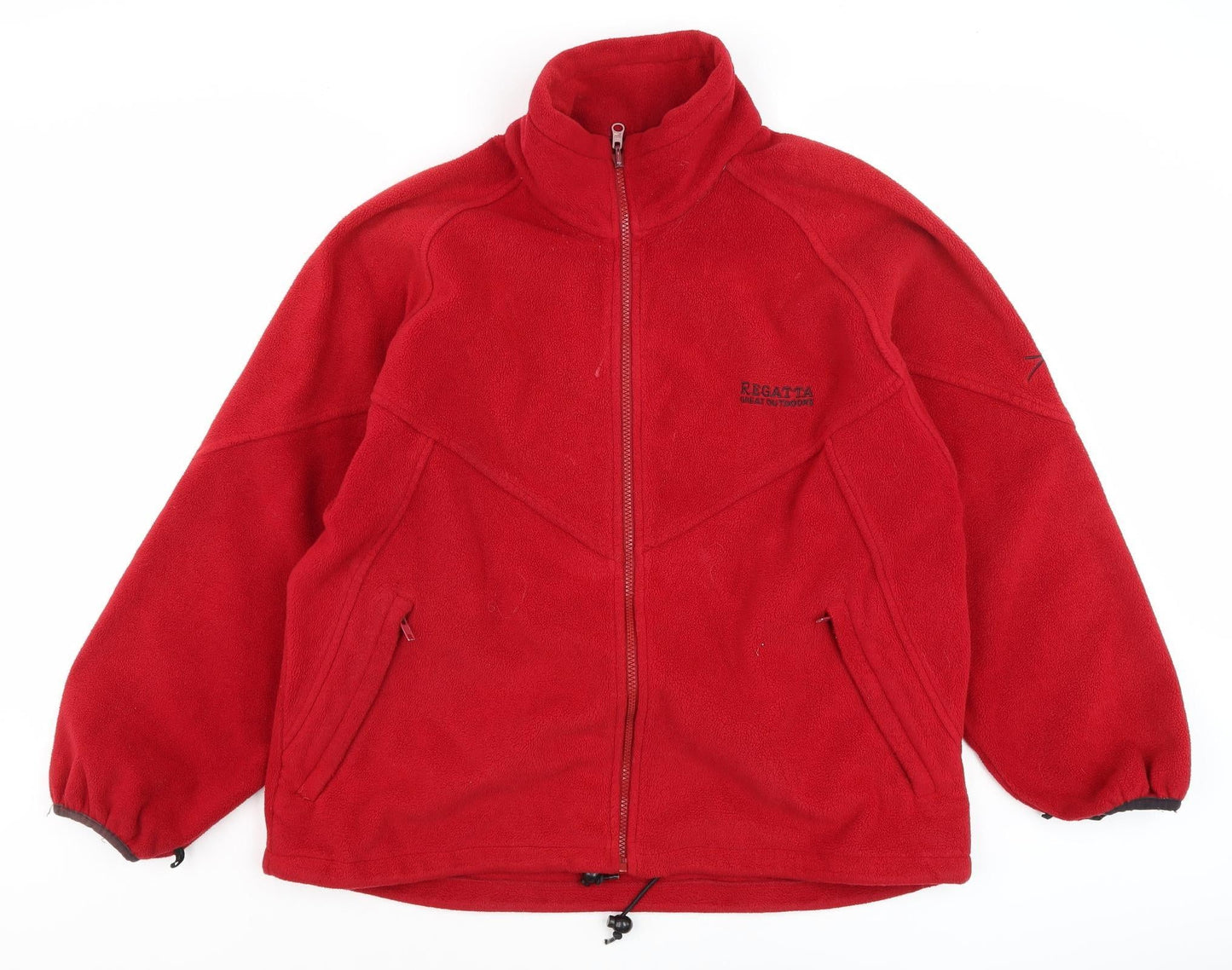 Regatta Women's Red Fleece Jacket Size 14 Casual Wear