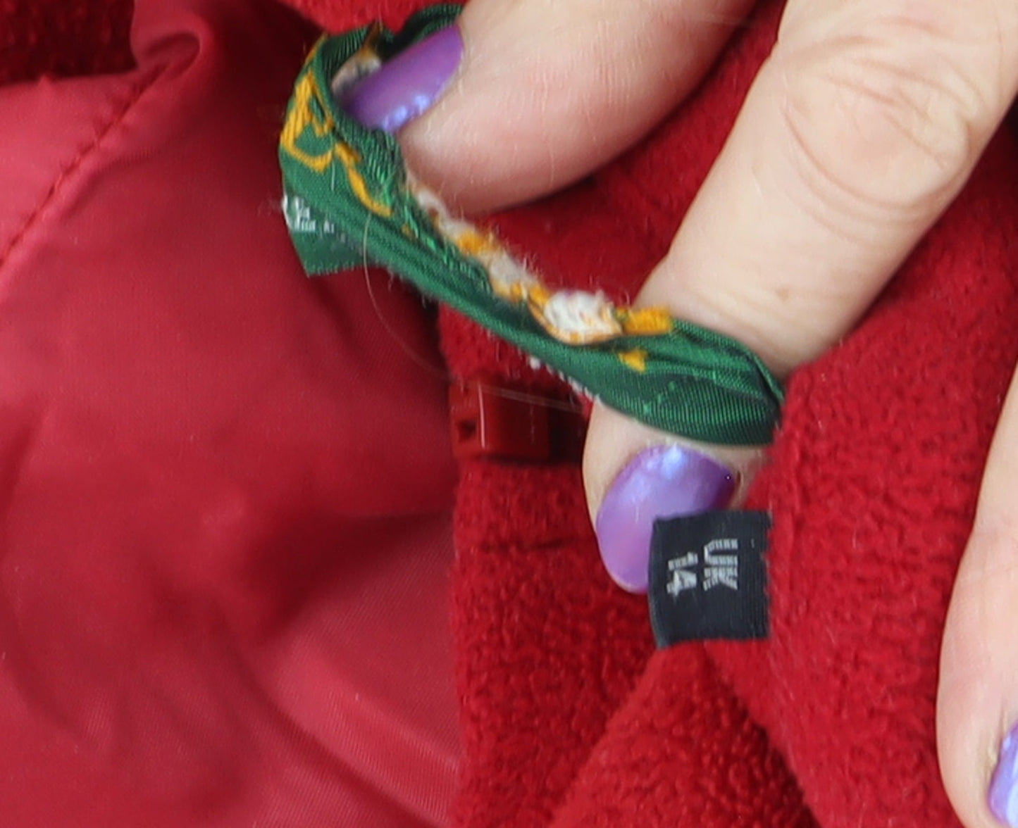 Regatta Women's Red Fleece Jacket Size 14 Casual Wear