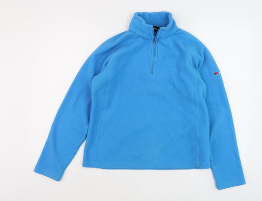 Berghaus Women's Blue Fleece Pullover Sweatshirt Size 14