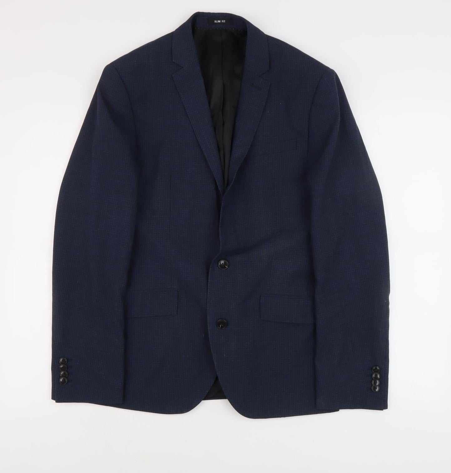 Kenneth Cole Men's Blue Blazer 38R