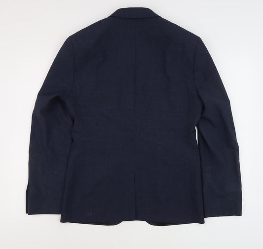 Kenneth Cole Men's Blue Blazer 38R