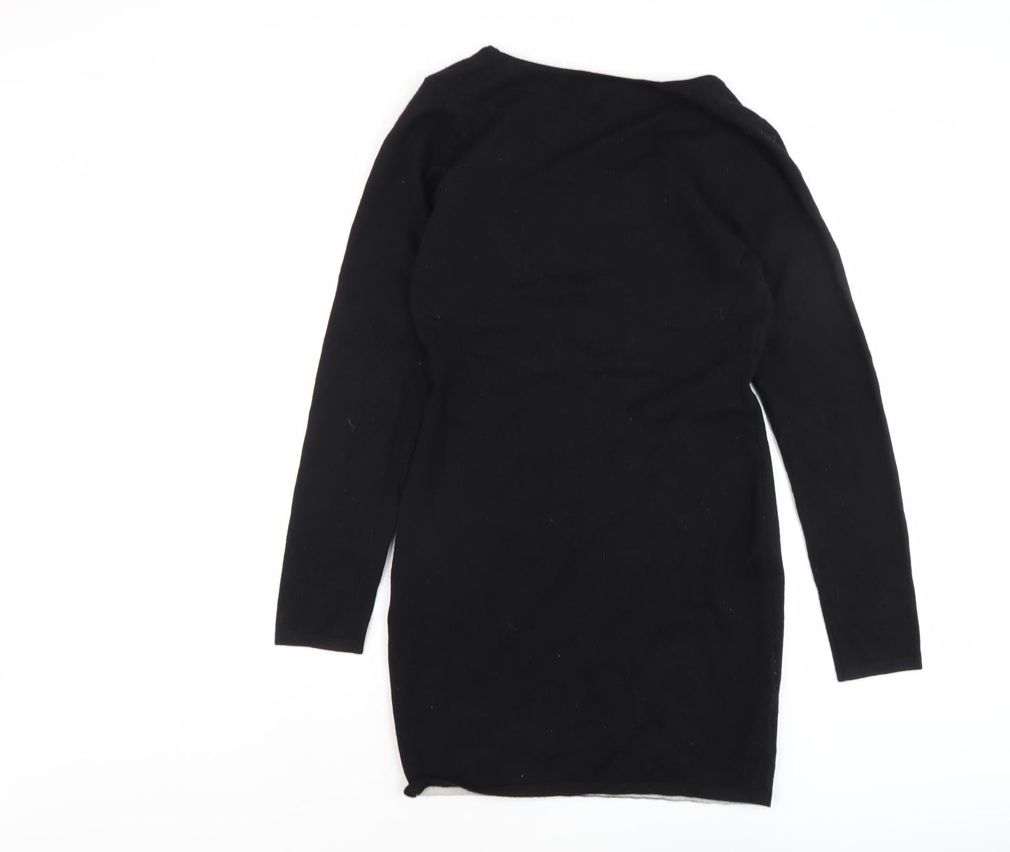 Quiz Women's Black Geometric Dress, Size 12