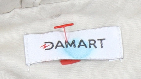 Damart Women's Beige Hooded Jacket Size 12