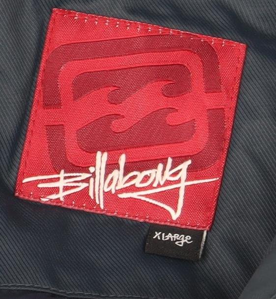 Billabong Men's XL Blue Casual Hooded Jacket