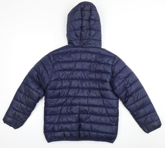 V by Very Boys Blue Puffer Jacket 11 Years
