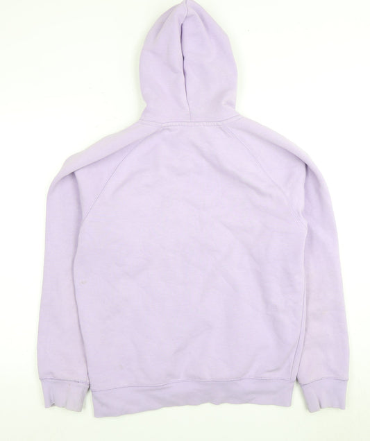 Carhartt Men's Purple Pullover Hoodie S with Logo