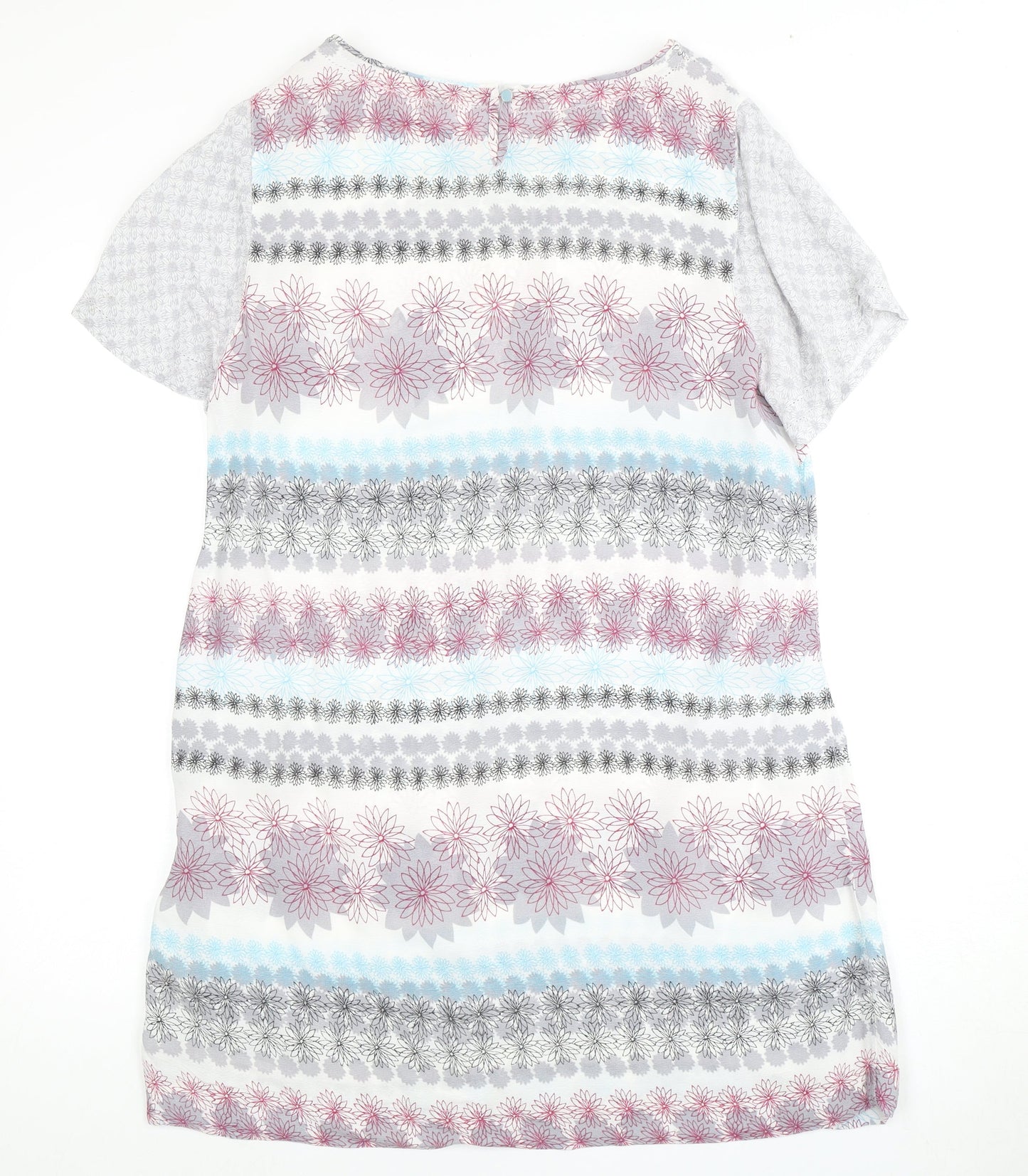 White Stuff Women's Multicoloured Floral Dress Size 14