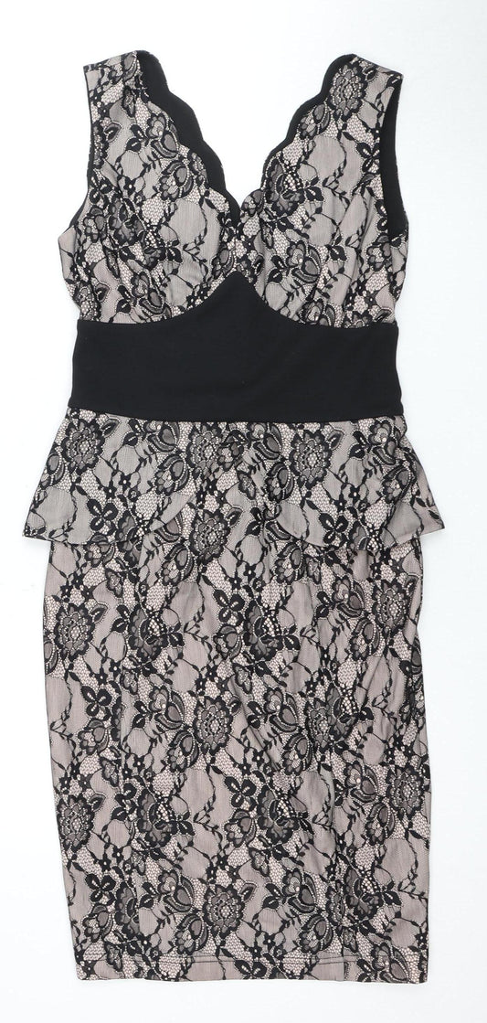 Joe Browns Women's Black Lace Dress Size 12
