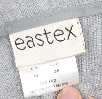 Eastex Grey Women's Straight Trousers Size 10