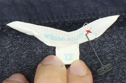 White Stuff Black Shift Dress, Women's Size 12, Scoop Neck