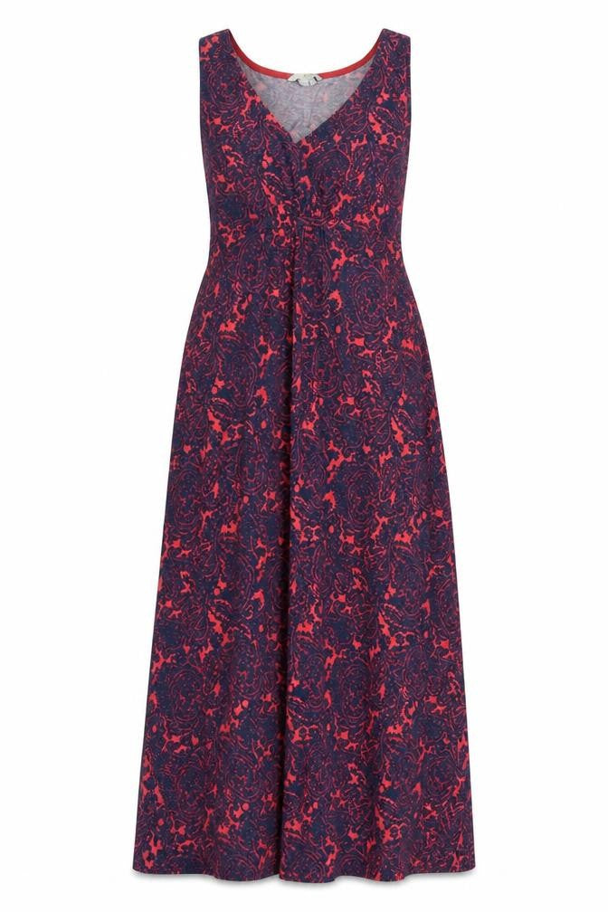 Peacocks Women's Paisley Midi Dress Multicoloured Size 10