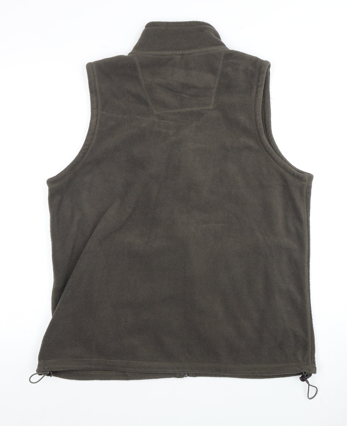 James Pringle Men's Green Fleece Waistcoat S