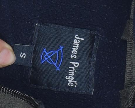 James Pringle Men's Green Fleece Waistcoat S