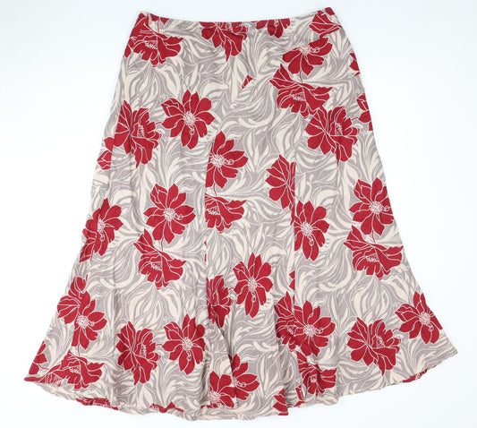 Windsmoor Women's Multicoloured A-Line Midi Skirt