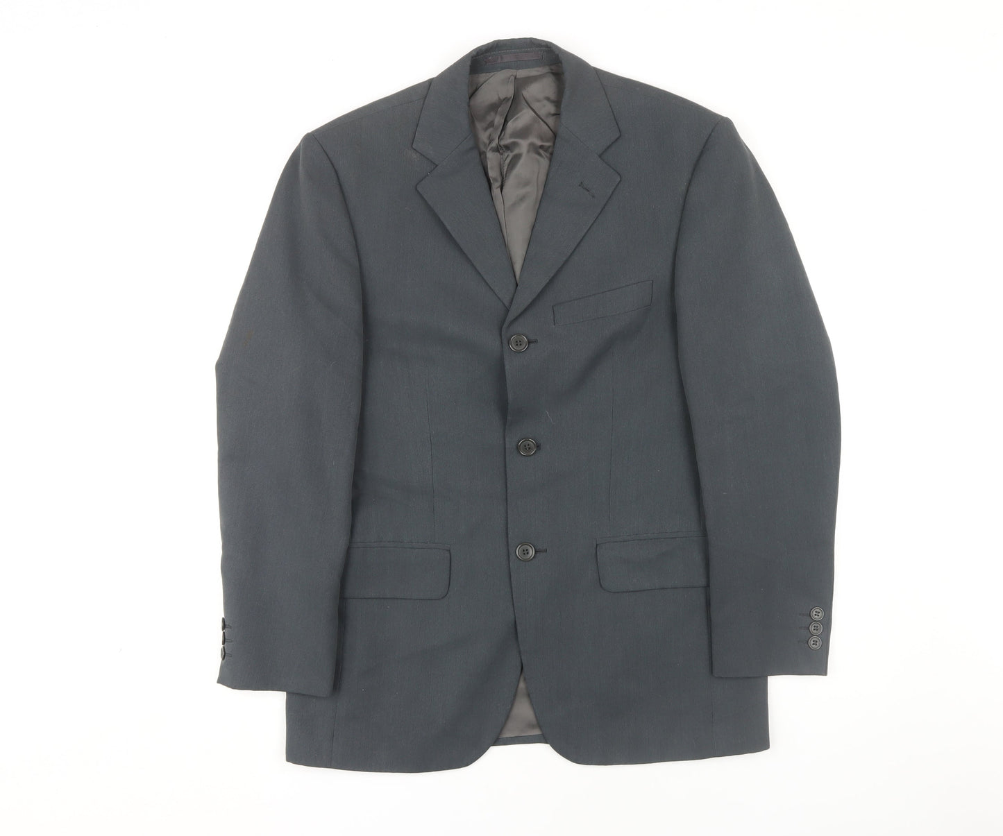 Burton Men's Grey Blazer, 36 Short, Formal